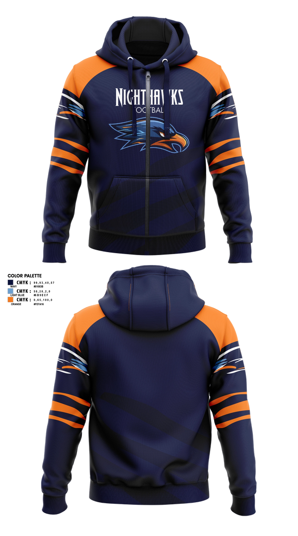 Zip Hoodie, Herbert Akins Road Middle School, Track & Field, Teamtime, Team time, sublimation, custom sports apparel, team uniforms, spirit wear, spiritwear, sports uniforms, custom shirts, team store, custom team store, fundraiser sports, apparel fundraiser