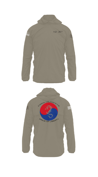 Windbreaker, CNFK DET CHINHAE, Navy, Teamtime, Team time, sublimation, custom sports apparel, team uniforms, spirit wear, spiritwear, sports uniforms, custom shirts, team store, custom team store, fundraiser sports, apparel fundraiser
