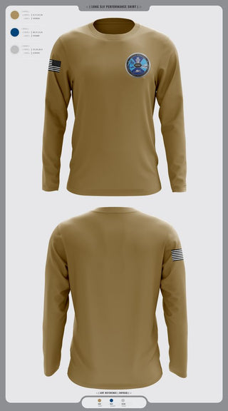 Long Sleeve Performance Shirt, Airport Operations Control Center, Fire Department, Teamtime, Team time, sublimation, custom sports apparel, team uniforms, spirit wear, spiritwear, sports uniforms, custom shirts, team store, custom team store, fundraiser sports, apparel fundraiser