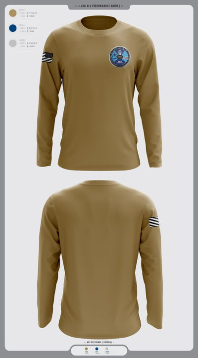 Airport Operations Control Center 46647959 Long Sleeve Performance Shirt 1