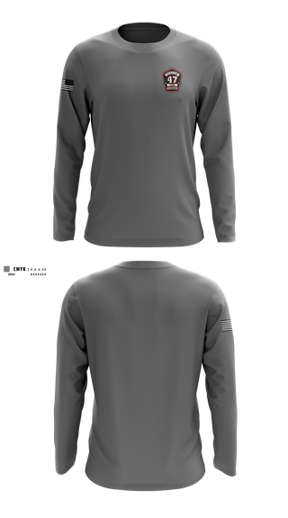 Long Sleeve Performance Shirt, Camp Township Fire Department, Fire Department, Teamtime, Team time, sublimation, custom sports apparel, team uniforms, spirit wear, spiritwear, sports uniforms, custom shirts, team store, custom team store, fundraiser sports, apparel fundraiser