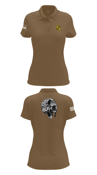 Womens Short Sleeve Performance Polo, Gorilla battalion, , Teamtime, Team time, sublimation, custom sports apparel, team uniforms, spirit wear, spiritwear, sports uniforms, custom shirts, team store, custom team store, fundraiser sports, apparel fundraiser