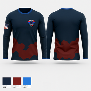 Long Sleeve Performance Shirt, Cherry Grove Fire and Rescue, , Teamtime, Team time, sublimation, custom sports apparel, team uniforms, spirit wear, spiritwear, sports uniforms, custom shirts, team store, custom team store, fundraiser sports, apparel fundraiser