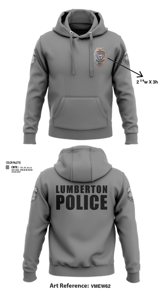 Hoodie, LUMBERTON POLICE, , Teamtime, Team time, sublimation, custom sports apparel, team uniforms, spirit wear, spiritwear, sports uniforms, custom shirts, team store, custom team store, fundraiser sports, apparel fundraiser