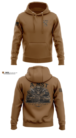 Hoodie, A Battery, 1-6 FA, A MST, Army, Teamtime, Team time, sublimation, custom sports apparel, team uniforms, spirit wear, spiritwear, sports uniforms, custom shirts, team store, custom team store, fundraiser sports, apparel fundraiser