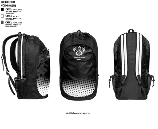 Gear Bag, BARBARIANS HAWAII, Rugby, Teamtime, Team time, sublimation, custom sports apparel, team uniforms, spirit wear, spiritwear, sports uniforms, custom shirts, team store, custom team store, fundraiser sports, apparel fundraiser