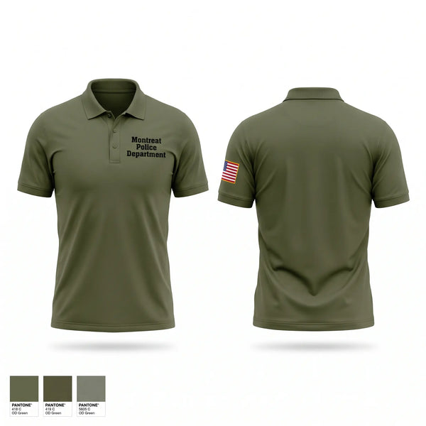 Short Sleeve Performance Polo, Montreat Police Department, Police, Teamtime, Team time, sublimation, custom sports apparel, team uniforms, spirit wear, spiritwear, sports uniforms, custom shirts, team store, custom team store, fundraiser sports, apparel fundraiser