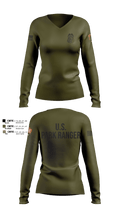 NPS Ranger 54579157 Women's Long Sleeve V-neck Shirt - 101