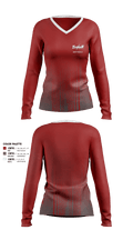 Thunder 70833118 Women's Long Sleeve V-neck Shirt - 1