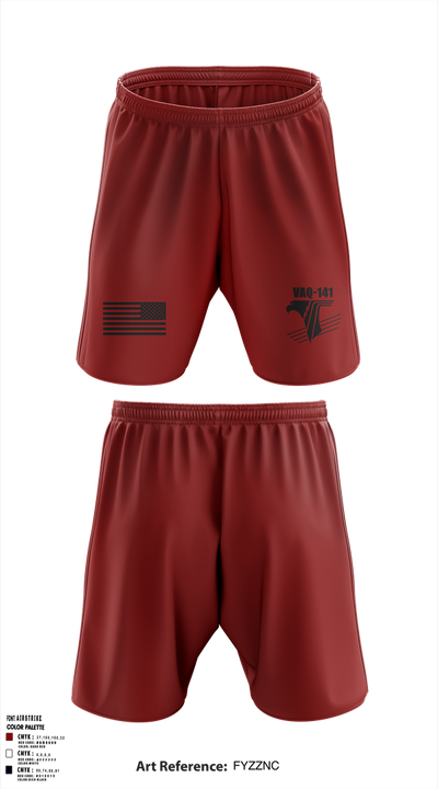 Vaq-141 77163504 Athletic Shorts With Pockets - 2
