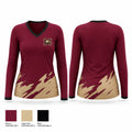 Milano Eagles Women's Long Sleeve V-neck Shirt - 1
