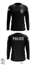 Winslow Police Department  Long Sleeve Performance Shirt 1