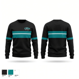 Crew Neck Sweatshirt, Webster/Siren Storm, Softball, Teamtime, Team time, sublimation, custom sports apparel, team uniforms, spirit wear, spiritwear, sports uniforms, custom shirts, team store, custom team store, fundraiser sports, apparel fundraiser