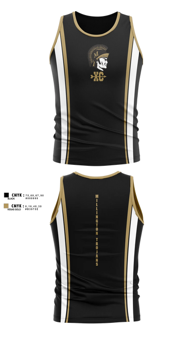 Millington Central High School Cross Country 92658171 Tank Top - 100