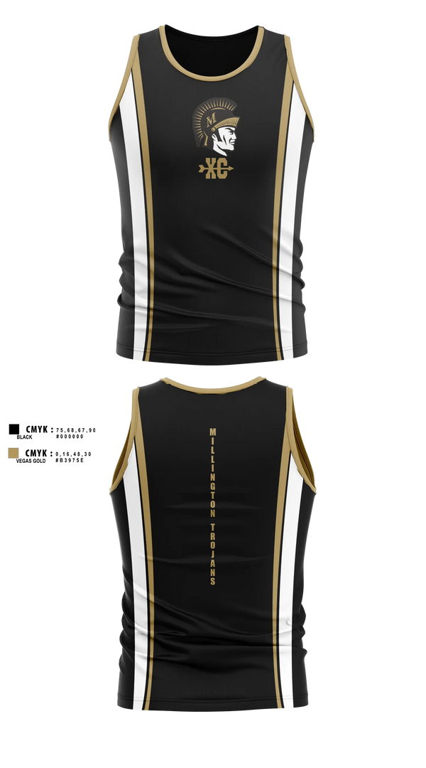 Tank Top, Millington Central High School Cross Country, Cross Country, Teamtime, Team time, sublimation, custom sports apparel, team uniforms, spirit wear, spiritwear, sports uniforms, custom shirts, team store, custom team store, fundraiser sports, apparel fundraiser