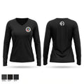 North Carolina highway patrol Women's Long Sleeve V-neck Shirt - 1