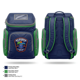 Gear Bag, Bolingbrook Park District EMS, EMS/EMT, Teamtime, Team time, sublimation, custom sports apparel, team uniforms, spirit wear, spiritwear, sports uniforms, custom shirts, team store, custom team store, fundraiser sports, apparel fundraiser