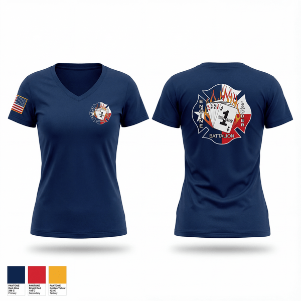 CFD Station 1 51779686 Short Sleeve Performance Shirt - 1