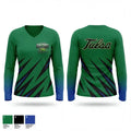Tulsa Gators 16328975 Women's Long Sleeve V-neck Shirt - 1