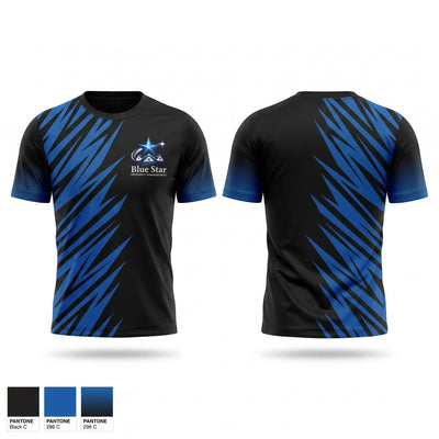 Blue Star Property Management Short Sleeve Performance Shirt - 1