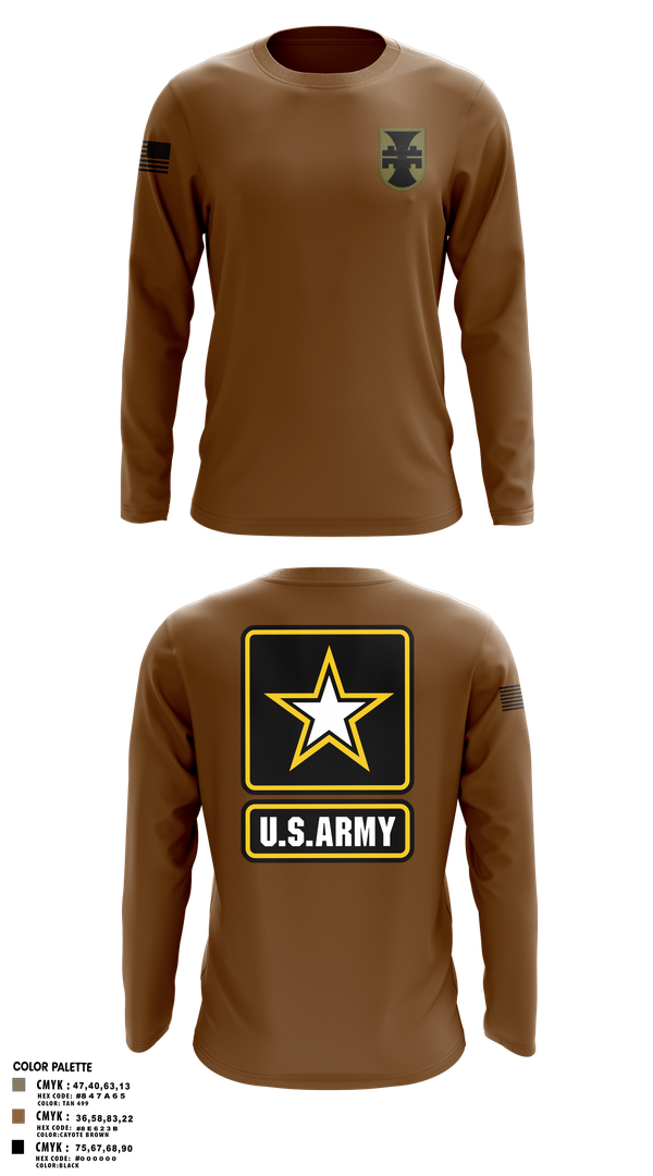 Long Sleeve Performance Shirt, 702nd eng, , Teamtime, Team time, sublimation, custom sports apparel, team uniforms, spirit wear, spiritwear, sports uniforms, custom shirts, team store, custom team store, fundraiser sports, apparel fundraiser