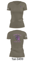 Tesuque Police Dept 47912639 Women's Short Sleeve V-neck Shirt - 65