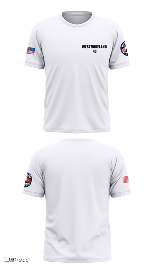 Short Sleeve Performance Shirt, Westmoreland PD, Police, Teamtime, Team time, sublimation, custom sports apparel, team uniforms, spirit wear, spiritwear, sports uniforms, custom shirts, team store, custom team store, fundraiser sports, apparel fundraiser