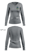 Gaming and Technology academy Women's Long Sleeve V-neck Shirt - 11