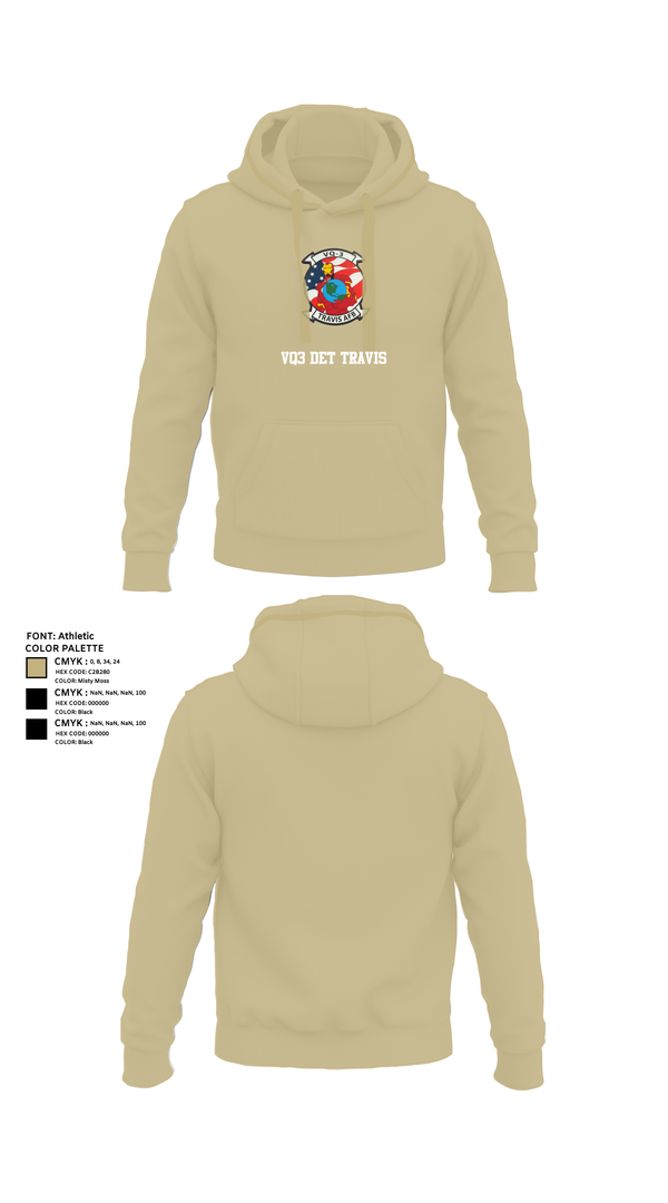 Hoodie, VQ3 Det Travis, , Teamtime, Team time, sublimation, custom sports apparel, team uniforms, spirit wear, spiritwear, sports uniforms, custom shirts, team store, custom team store, fundraiser sports, apparel fundraiser