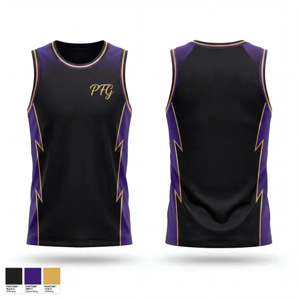 Mens Basketball Jersey, PFG, Men's Basketball, Teamtime, Team time, sublimation, custom sports apparel, team uniforms, spirit wear, spiritwear, sports uniforms, custom shirts, team store, custom team store, fundraiser sports, apparel fundraiser
