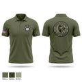 142nd DSSB Bravo Company Short Sleeve Performance Polo - 1