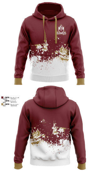 Hoodie, Whittier Crimson Knights, , Teamtime, Team time, sublimation, custom sports apparel, team uniforms, spirit wear, spiritwear, sports uniforms, custom shirts, team store, custom team store, fundraiser sports, apparel fundraiser