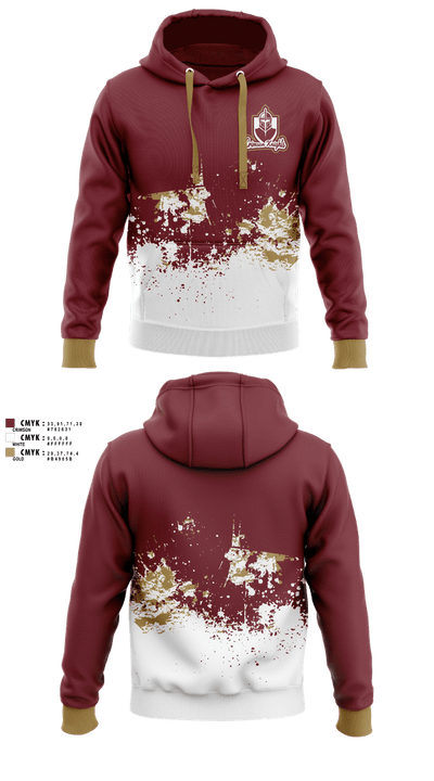 Whittier Crimson Knights 84805386 Hoodie - 1