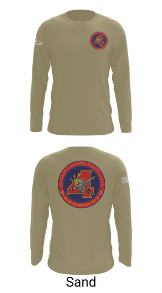 Long Sleeve Performance Shirt, Combat Logistics Battalion 4, , Teamtime, Team time, sublimation, custom sports apparel, team uniforms, spirit wear, spiritwear, sports uniforms, custom shirts, team store, custom team store, fundraiser sports, apparel fundraiser