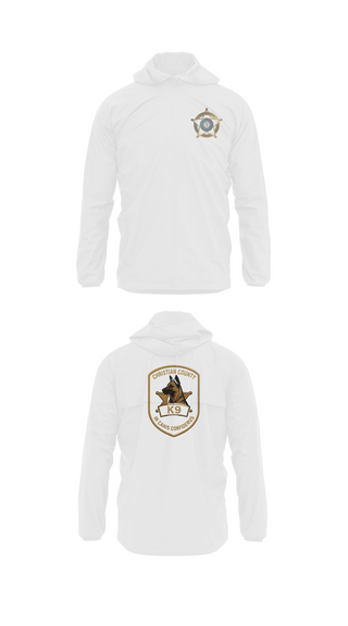 Windbreaker, SHERIFF K-9, Police, Teamtime, Team time, sublimation, custom sports apparel, team uniforms, spirit wear, spiritwear, sports uniforms, custom shirts, team store, custom team store, fundraiser sports, apparel fundraiser