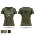 Tucson Police SWAT Women's Short Sleeve V-neck Shirt - 1