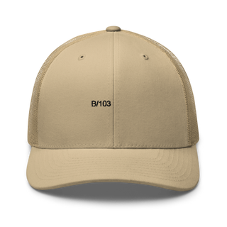 B 103 EN BN 37041687 Retro Trucker Hat | Yupoong 6606