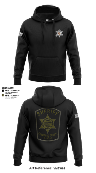 Hoodie, Crawford county investigations bureau, Police, Teamtime, Team time, sublimation, custom sports apparel, team uniforms, spirit wear, spiritwear, sports uniforms, custom shirts, team store, custom team store, fundraiser sports, apparel fundraiser