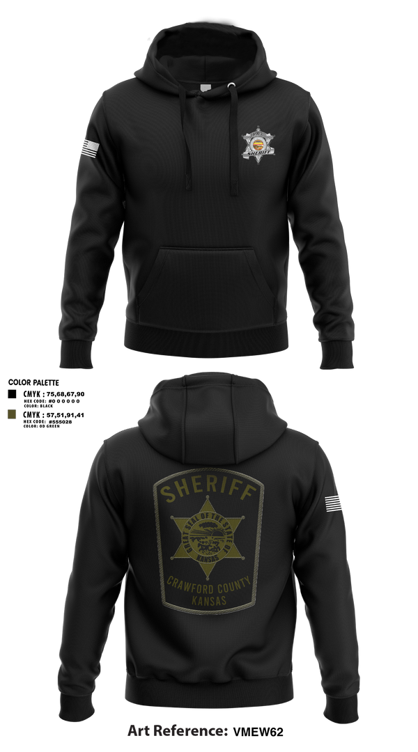 Hoodie, Crawford county investigations bureau, Police, Teamtime, Team time, sublimation, custom sports apparel, team uniforms, spirit wear, spiritwear, sports uniforms, custom shirts, team store, custom team store, fundraiser sports, apparel fundraiser