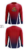 Clarksville Wildcats Long Sleeve Performance Shirt 2