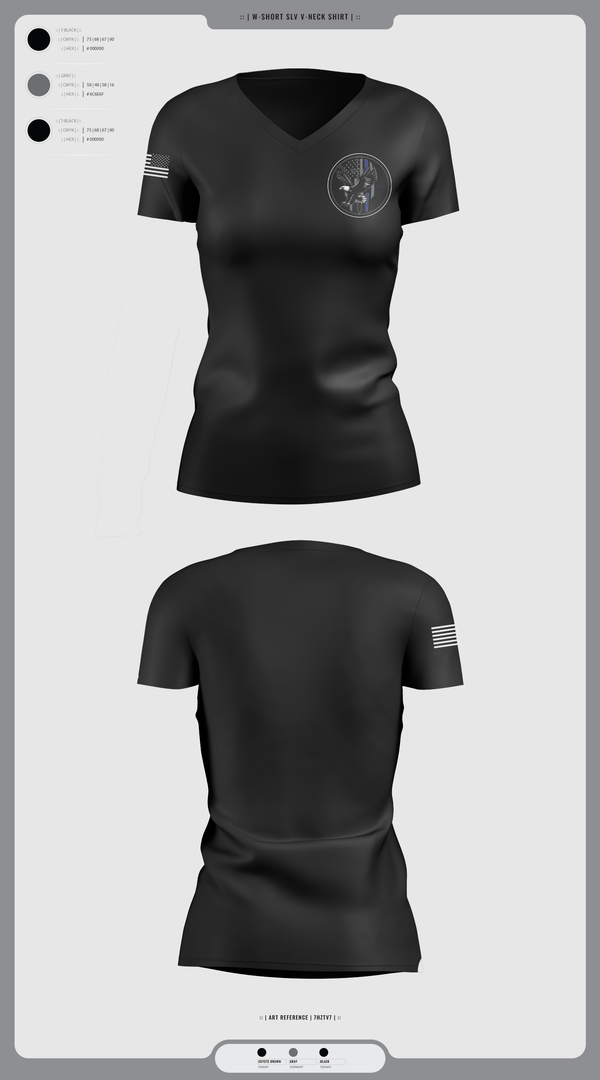 Womens Short Sleeve Vneck Shirt, CERT, , Teamtime, Team time, sublimation, custom sports apparel, team uniforms, spirit wear, spiritwear, sports uniforms, custom shirts, team store, custom team store, fundraiser sports, apparel fundraiser