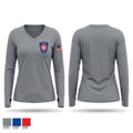 Bull Head 70502335 Women's Long Sleeve V-neck Shirt - 1