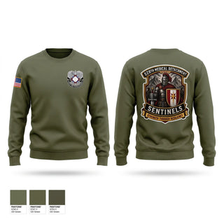 Crew Neck Sweatshirt, 528th MED DET COSC, Army, Teamtime, Team time, sublimation, custom sports apparel, team uniforms, spirit wear, spiritwear, sports uniforms, custom shirts, team store, custom team store, fundraiser sports, apparel fundraiser