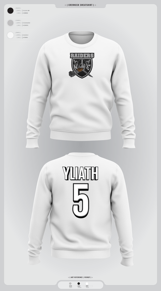 Crew Neck Sweatshirt, NE Raiders, , Teamtime, Team time, sublimation, custom sports apparel, team uniforms, spirit wear, spiritwear, sports uniforms, custom shirts, team store, custom team store, fundraiser sports, apparel fundraiser