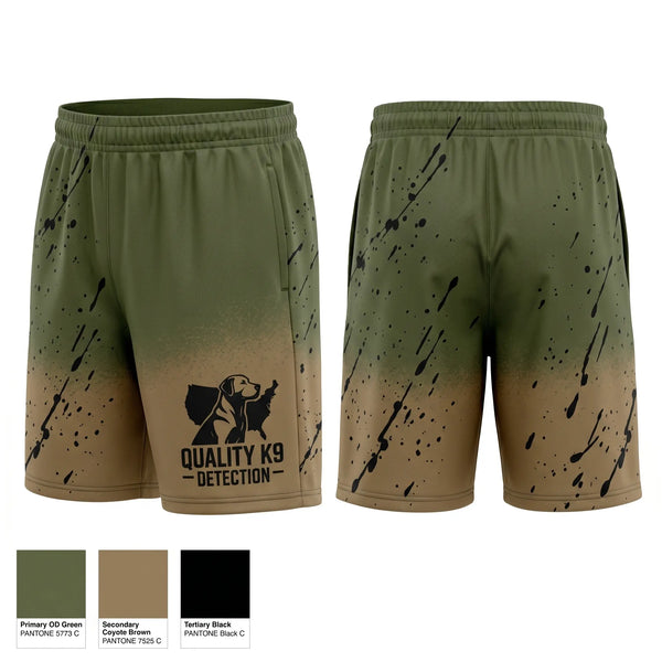 Athletic Shorts With Pockets, Quality K9 Concepts, , Teamtime, Team time, sublimation, custom sports apparel, team uniforms, spirit wear, spiritwear, sports uniforms, custom shirts, team store, custom team store, fundraiser sports, apparel fundraiser