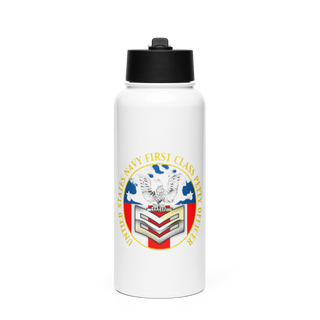 Nrc Baltimore 77200543 Stainless Steel Water Bottle with a Straw Lid