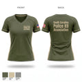 South Carolina Police K9 Association 6197242 Women's Short Sleeve V-neck Shirt - 1