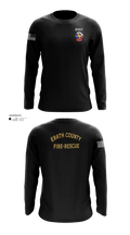 Erath county fire and rescue 83081159 Long Sleeve Performance Shirt - 21
