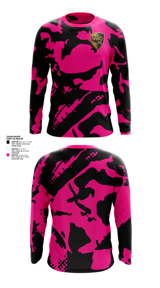 Long Sleeve Performance Shirt, Northwest Optimist FC, Men's Soccer, Teamtime, Team time, sublimation, custom sports apparel, team uniforms, spirit wear, spiritwear, sports uniforms, custom shirts, team store, custom team store, fundraiser sports, apparel fundraiser
