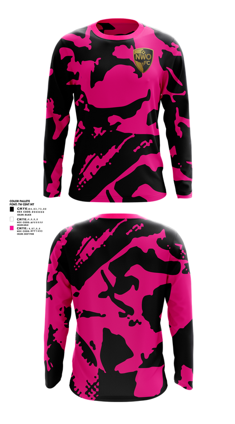 Long Sleeve Performance Shirt, Northwest Optimist FC, Men's Soccer, Teamtime, Team time, sublimation, custom sports apparel, team uniforms, spirit wear, spiritwear, sports uniforms, custom shirts, team store, custom team store, fundraiser sports, apparel fundraiser